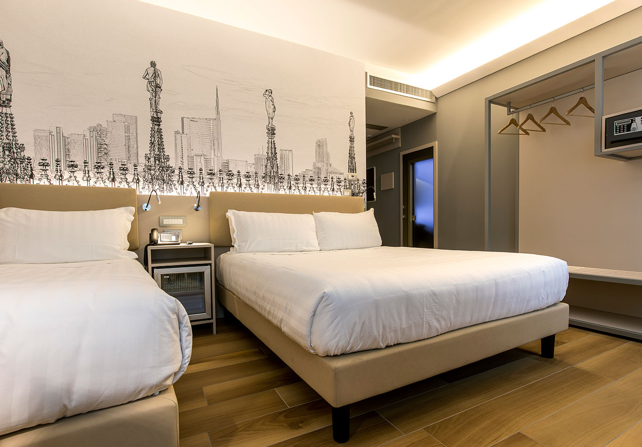 Superior Quadruple rooms in Italy